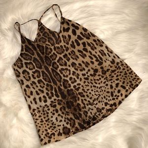 South Moon Under Cheetah Tank Sz S